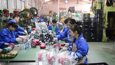 Zhongshan Xiaolan Elephant Casters Products Factory خط إنتاج المصنع