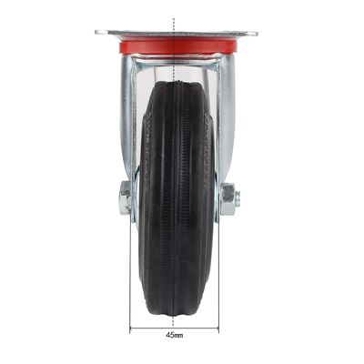 3 " 4 " 5 " 6 " 8 بوصة مطاط عجلات عجلات عجلات عجلات عجلات عجلات عجلات