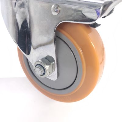 عجلات العجلات المتحركة المتوسطة ، عجلات العجلات الصناعية الصلبة من البوليوريثان